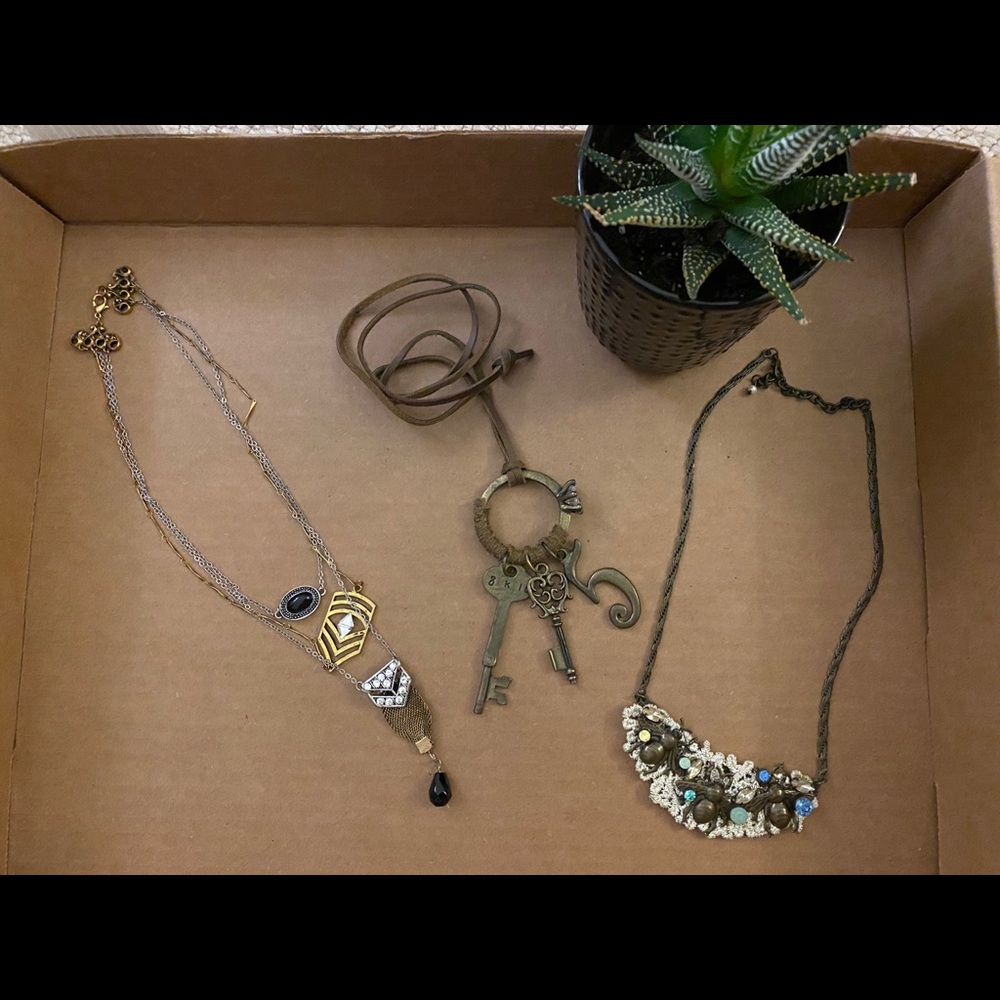 Anthropologie Necklace Bundle